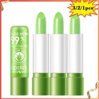 Moisturizing Aloe Vera Color-Changing Lipstick Temperature-Activated, Lip Balm for Nourishing, Anti-Drying, Exfoliating Lip Care 1