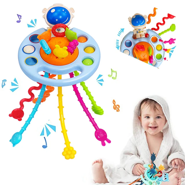 Actividades Montessori de 6 meses  Juguetes para bebés de 12 meses  Montessori-Juguetes sensoriales para bebés-Aliexpress