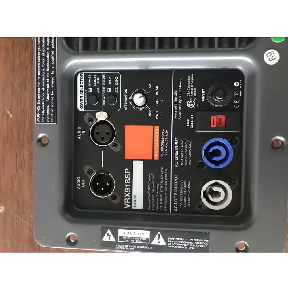 VRX 918SP Active Speaker Power Amplifier Module For JBL VRX918SP
