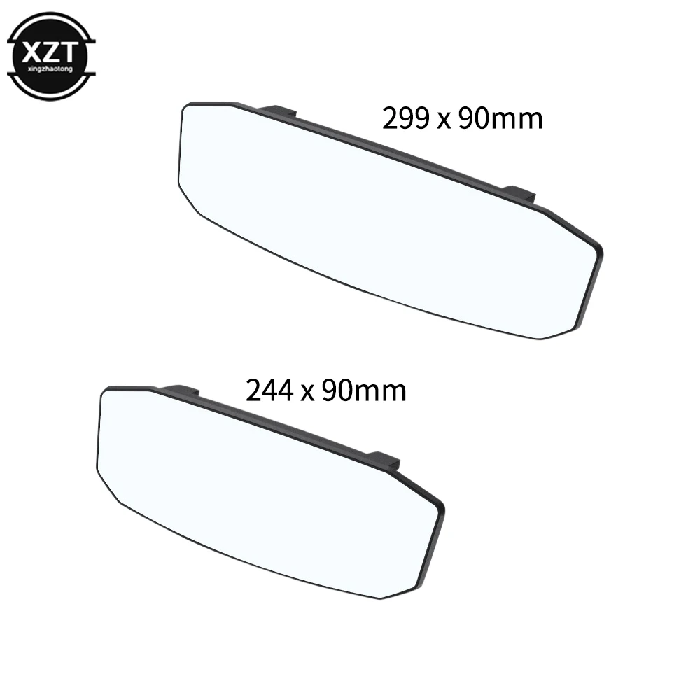 Car Rear Mirror Interior Rear View Mirror With PVC Sucker Wideangle