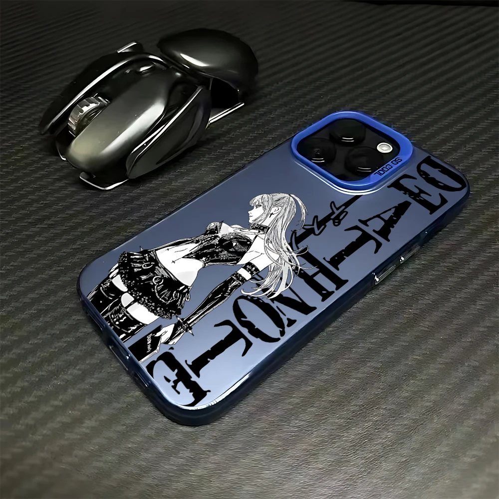 Anime Death Note Anti-Fall Matte Phone Case with Back Cover Protection