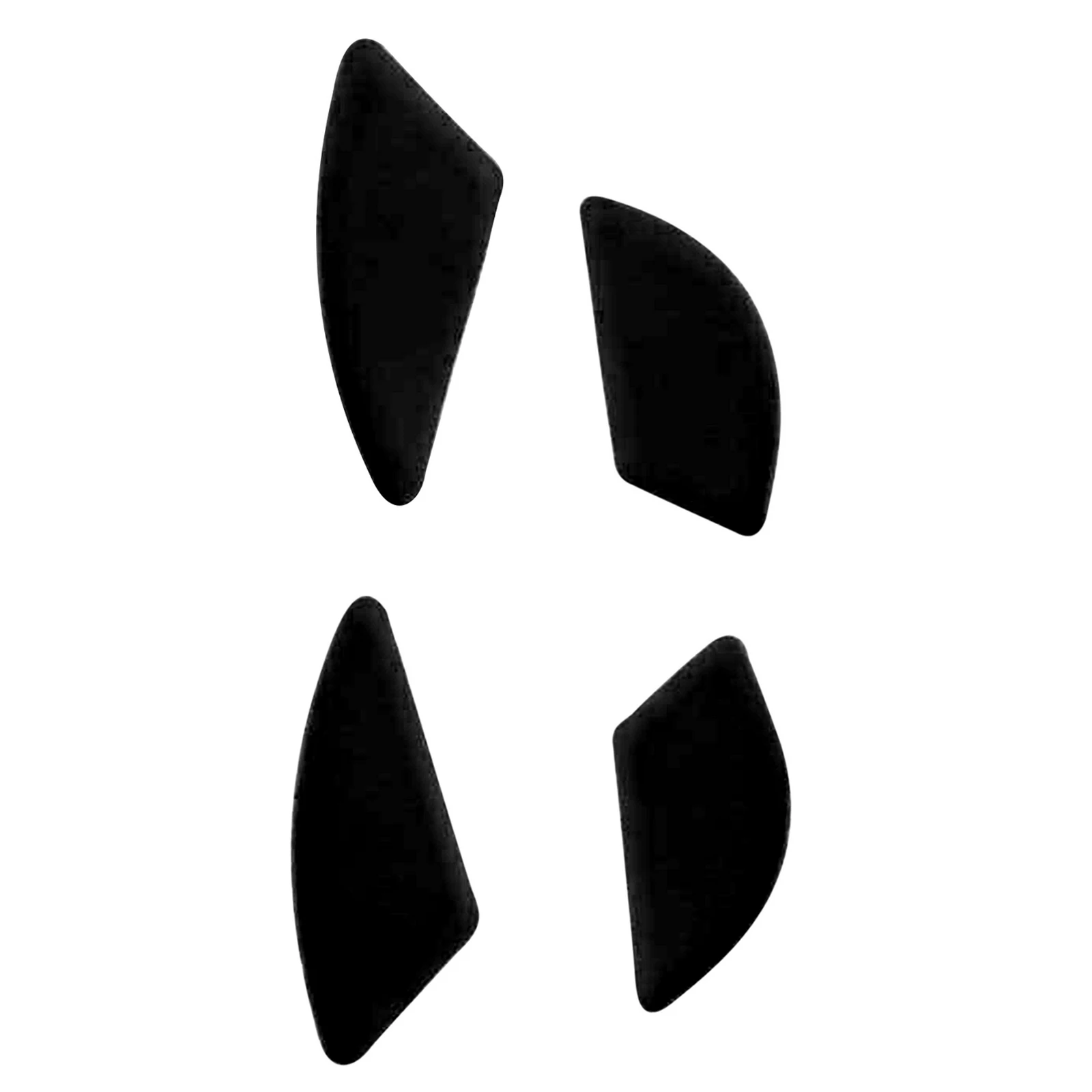 Accessori Per Mouse Sostituisci Black Ptfe 0.6Mm Di Spessore Pattino Per Mouse Per Modello Glorioso O Odin Mouse Antiaderente Skate Ad Alta Scorrevole