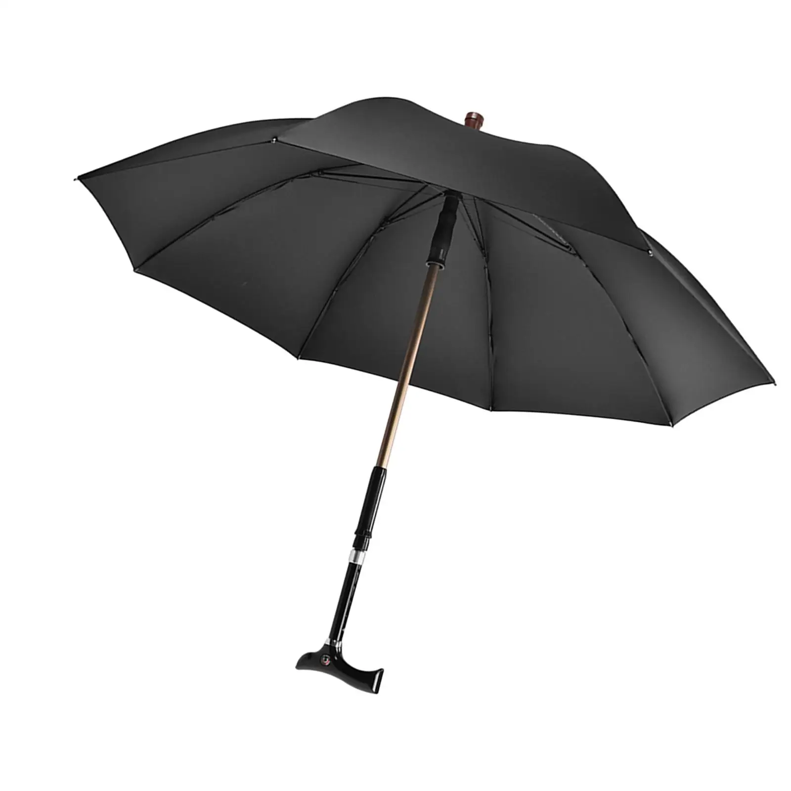 Rain Umbrella 2 in 1 Design Walking Rod Umbrella for Elderly Rain Umbrella 2 in 1 Design Walking Rod Umbrella for Elderly