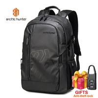 Arctic Hunter 2023 Men's Backpack Large Capacity Business Backpack Backpack Notebook 15.6 Inch Computer Backpack 1