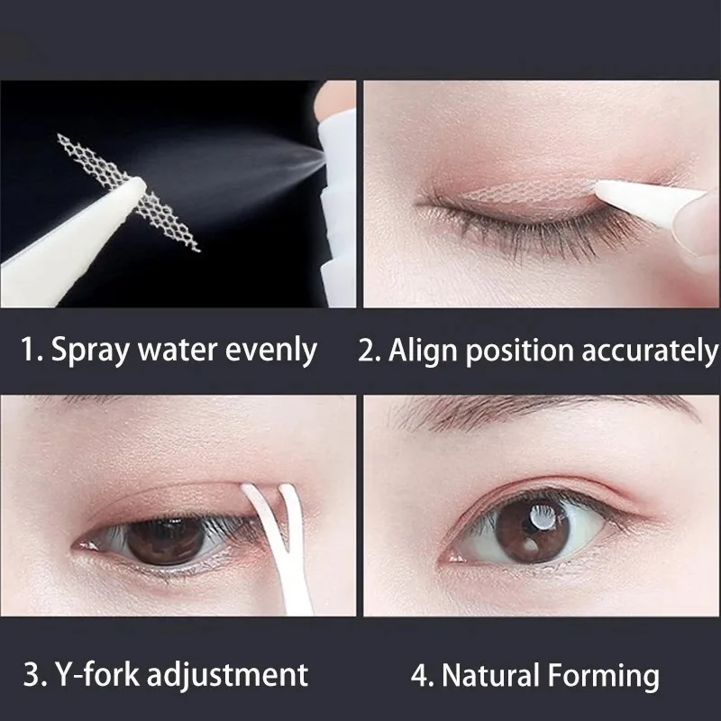 Stealth Double Fold Eyelid Tape 480Pcs Self-adhesive Eye Makeup