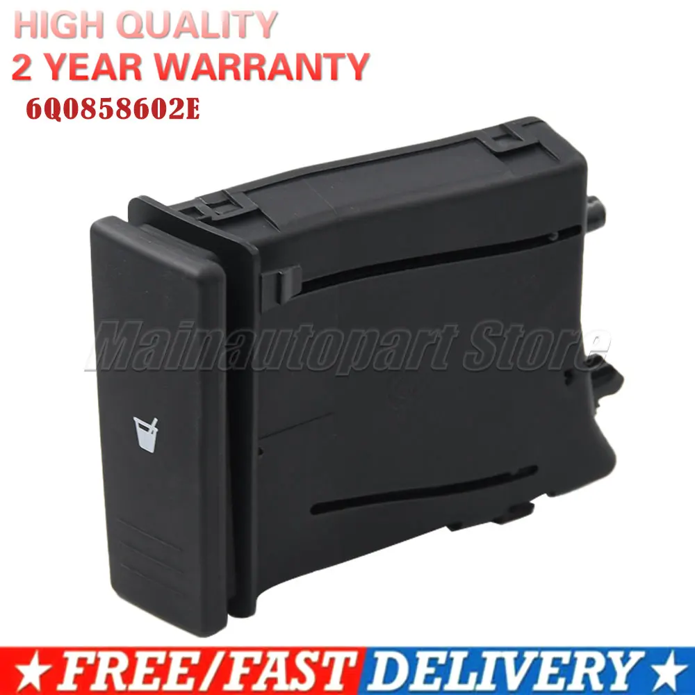 

6Q0858602E для Volkswagen Polo [9N] 2002-2010 Автомобильная центральная консоль подстаканник черный