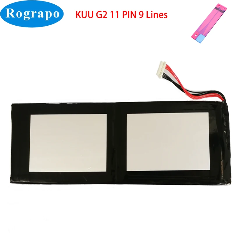 Laotop Tablet pc Bateria para Kuu g2 Recarregável Acumulador 11 Pinos Fios Plug Novo 7.6v 6000mah 6970290p