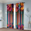 2pcs, Minimalist Curtains 2D print 2025-03-10_Carnival Celebrations Fabric (without rod) Decorations Outdoor Perfect for Bedroom 6