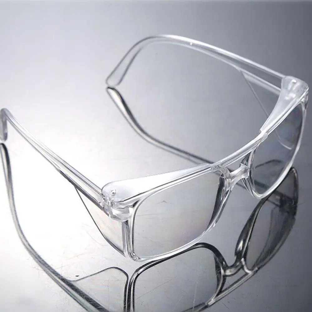 Protective Goggles Protective Glasses Protective Eye Mask Clear Vented Safety Glasses For Work Eye Protection Anti Lab Fog Glasses Dust-proof Industrial Safety Lenses Security Protection