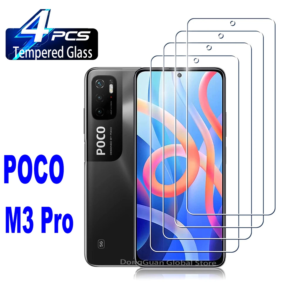 Mr.Shield Pellicola Protettiva per Xiaomi Poco M3 Vetro Temperato [9H Durezza] [3 Pezzi] Protezione Schermo Senza Bolle