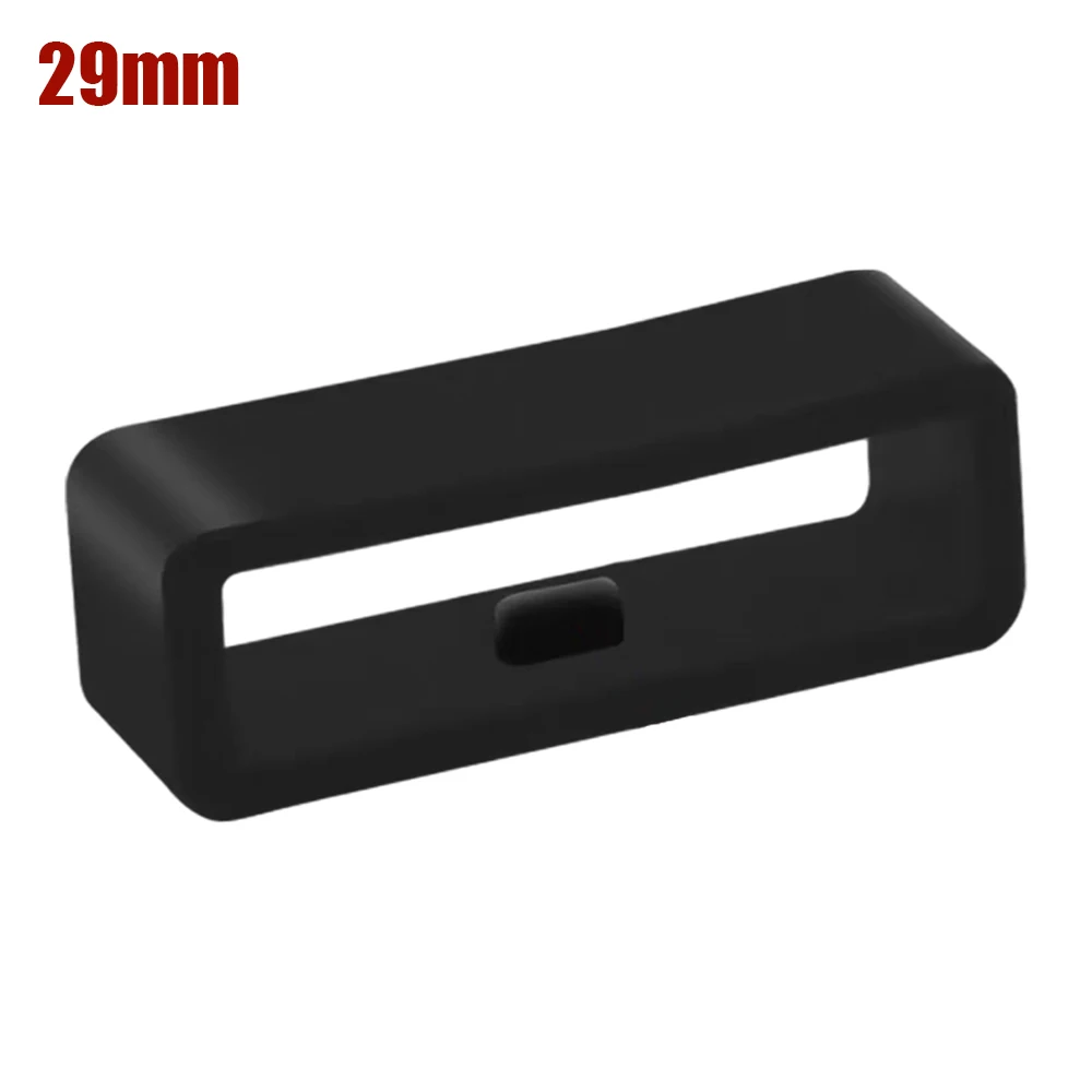 Silicone Replacement Watchband Security Holder Retainer Ring - Durable Loops Locker (20-Pack)