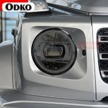For Mercedes Benz G Class W463 2019 2020 2021 Car Headlight Tint Black Protective Film Taillight Transparent TPU Sticker AMG 1