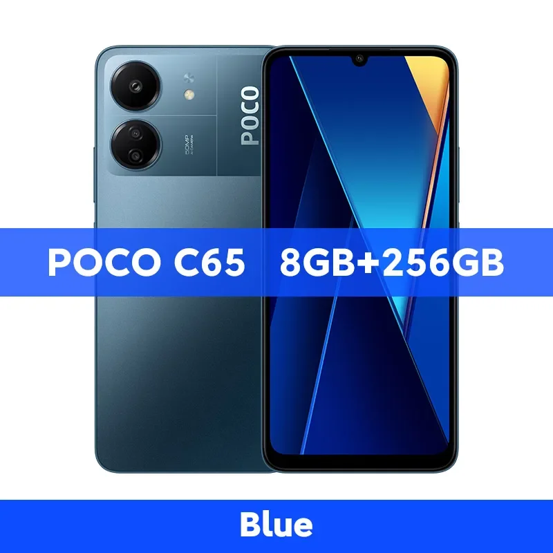 POCO C65 Global Version Smartphone 8GB 256GB MediaTek Helio