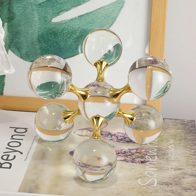 

Simple Modern Crystal Ball Decoration Home Decoration Crafts Living Room Dining Room Tea Table Desk Model Room Decoration