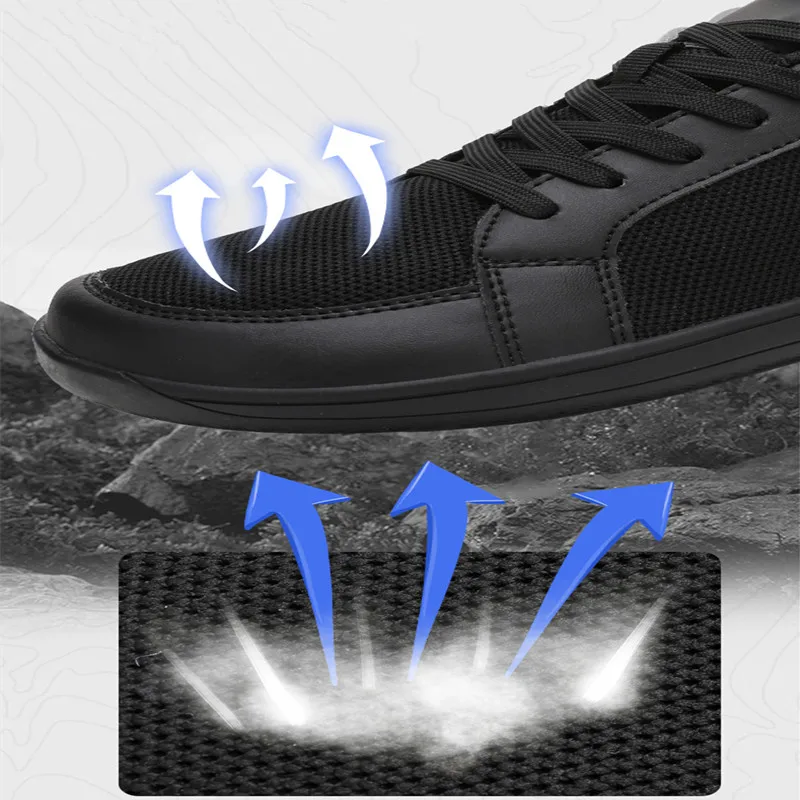 Men's Barefoot Trail-Running Shoes Wide Minimalist Casual Sports Shoes Zero Drop Optimal Relaxation