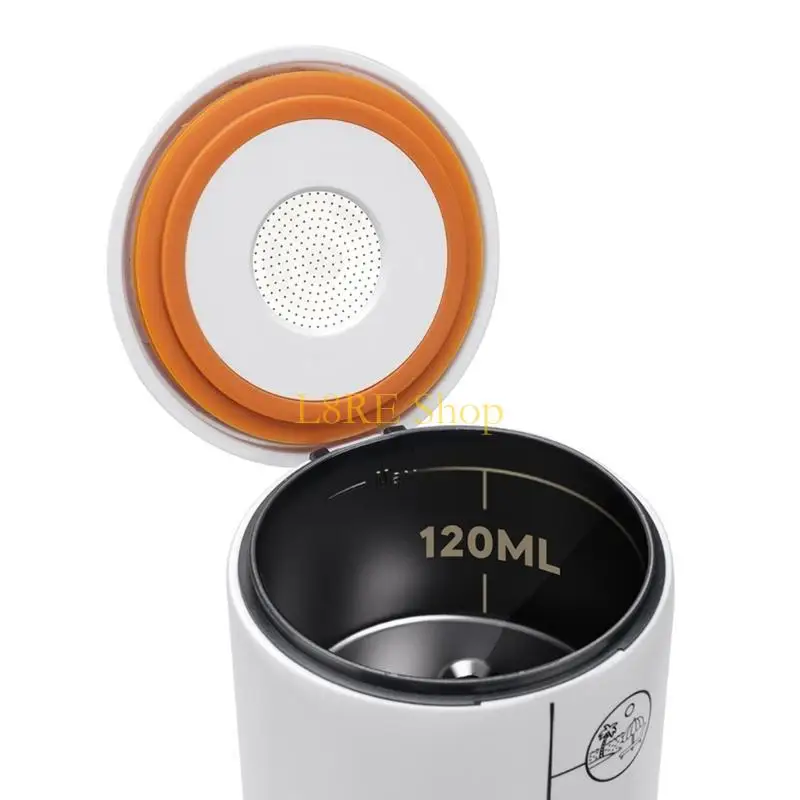 L8RE Portable Espresso Maker 2600mAh Rechargeable Espresso Coffee Maker Plastic Texture Suitable for Travel and Camping