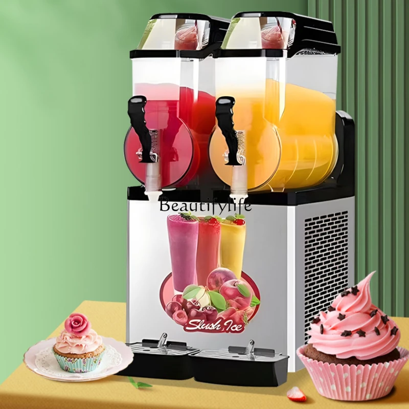 

Double-Cylinder Slush Machine Commercial Cold Drink Slush Machine Slush Machine