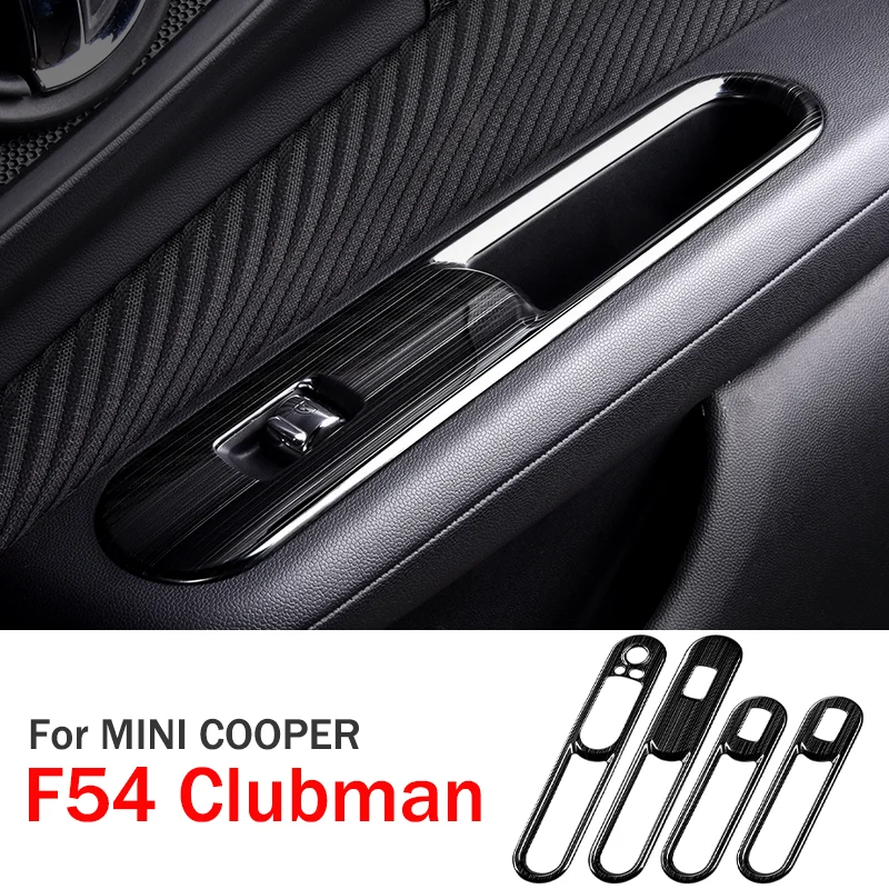 

For MINI Cooper F54 Clubman Interior Accessories Car Windows Control Panel Stickers