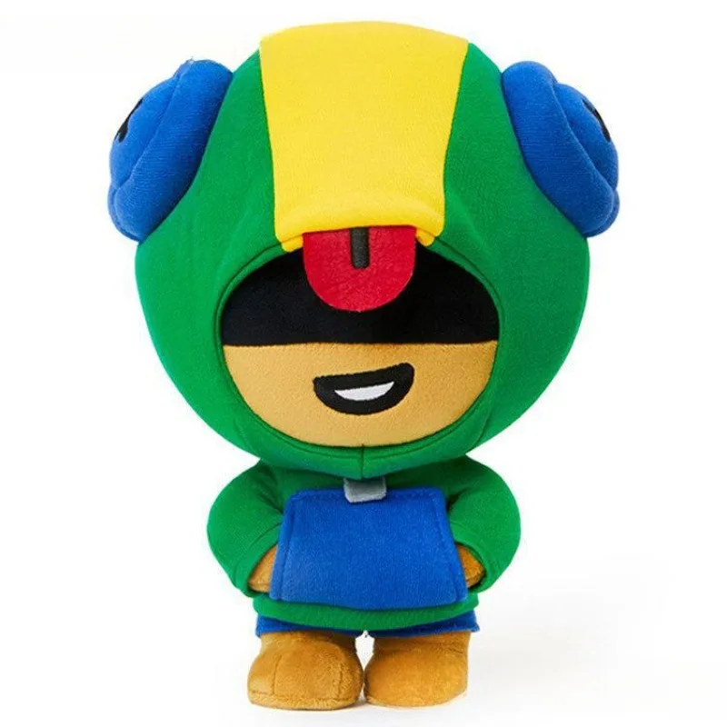 Brawl Stars 봉제 인형 슈퍼셀 레온 스파이크 박제 게임 액션 피규어, 소장 모델 장식 차고 키트, 장난감 선물, 1 개, 7 개