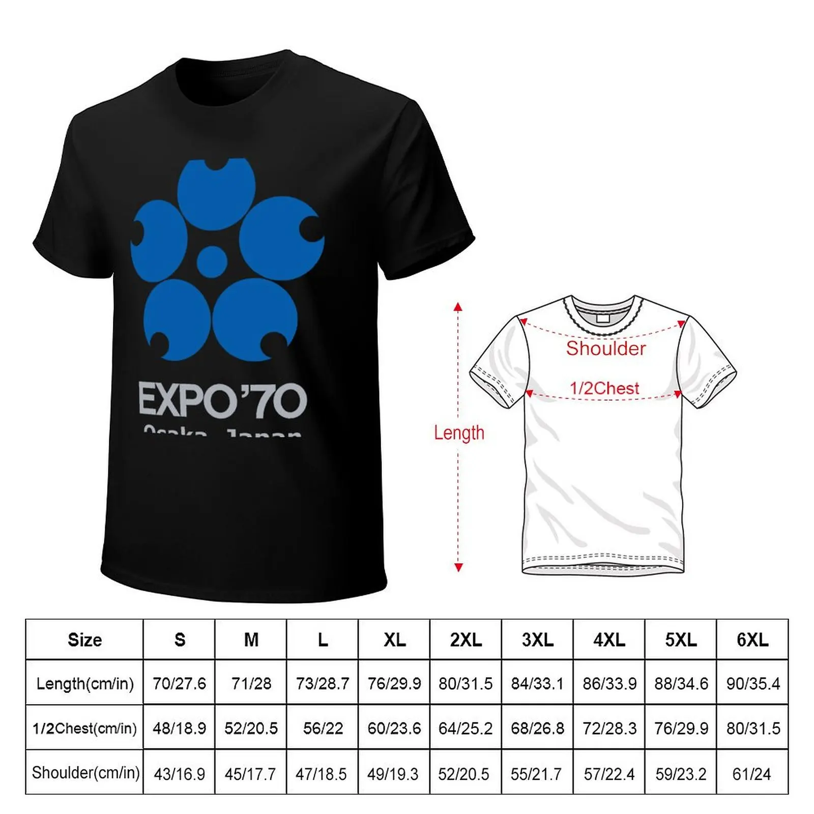 expo 70 world's fair osaka japan T-Shirt summer 2025 tees man