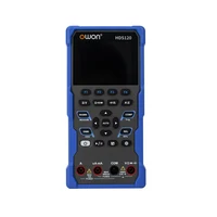 OWON HDS120 Oscilloscope Multimeter,4 1/2 Digit True RMS Multimeter,1MHz Digital Oscilloscope,AC DC Voltmeter Current Measure 1