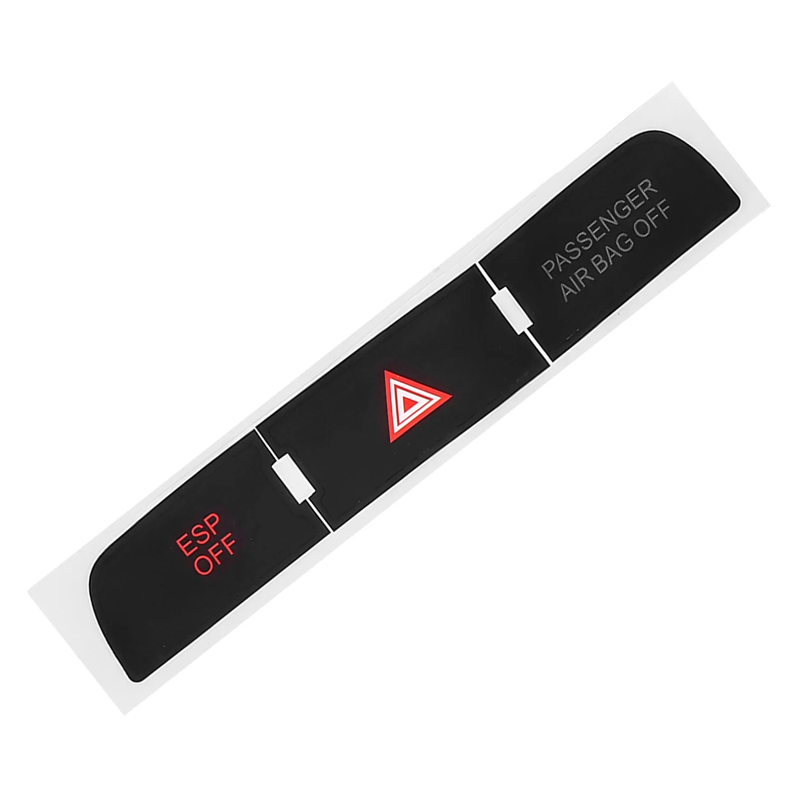 

1pcs Button Repair Decal Sticker For Q7 03-15 ESP Stickers Decals Repair Worn Button Knob Switch Car Interior Accessories