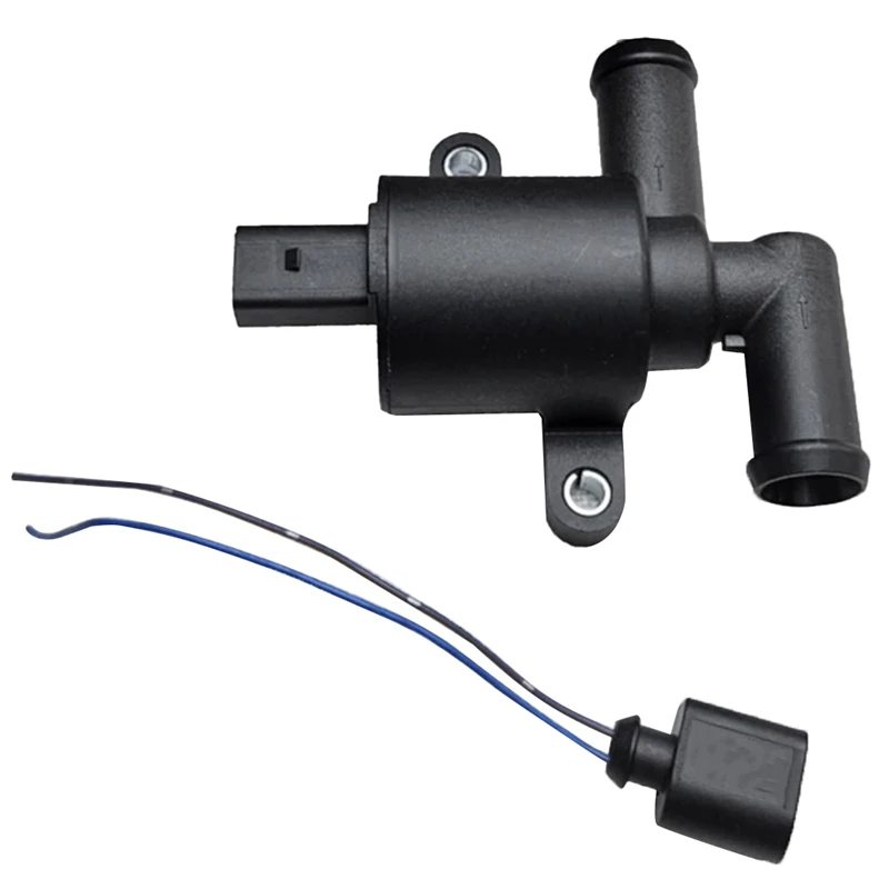 

Автомобильный регулятор нагревателя 4H0121671D с разъемом для A4 A5A6 C7 A7 A8 Q5 VW Golf 7 Passat B8, Соленоидный клапан 4H012167 1B, запчасти