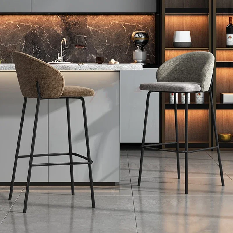 

Leisure Make Up Bar Chairs Nordic Gamer Velvet Living Dining Chairs Manicure Interior Sillas De Comedor Home Furniture GY50LJ