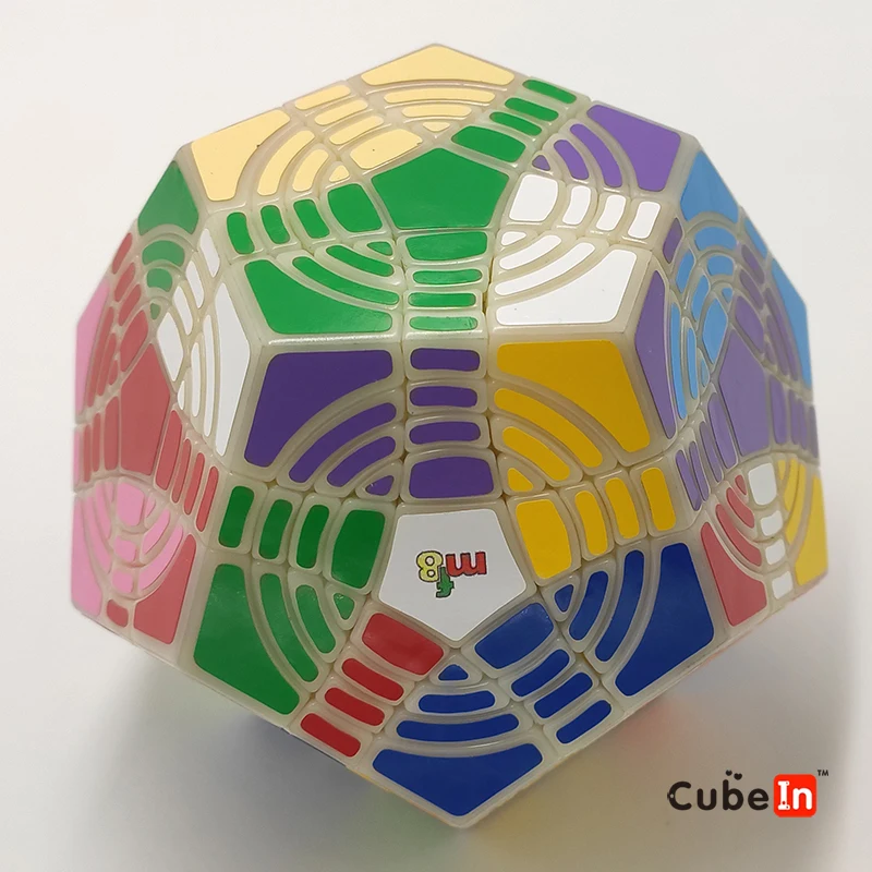 CubeIn MF8 Crazy Megaminx 1 Circle 3 Circles Puzzle Cubo