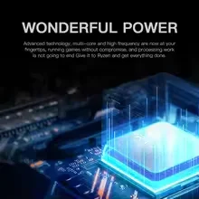 AMD Ryzen 5 5600 데스크탑 CPU 프로세서 6코어 12스레드 3.5GHz AM4 소켓 65W 게이밍용 박스 없음
