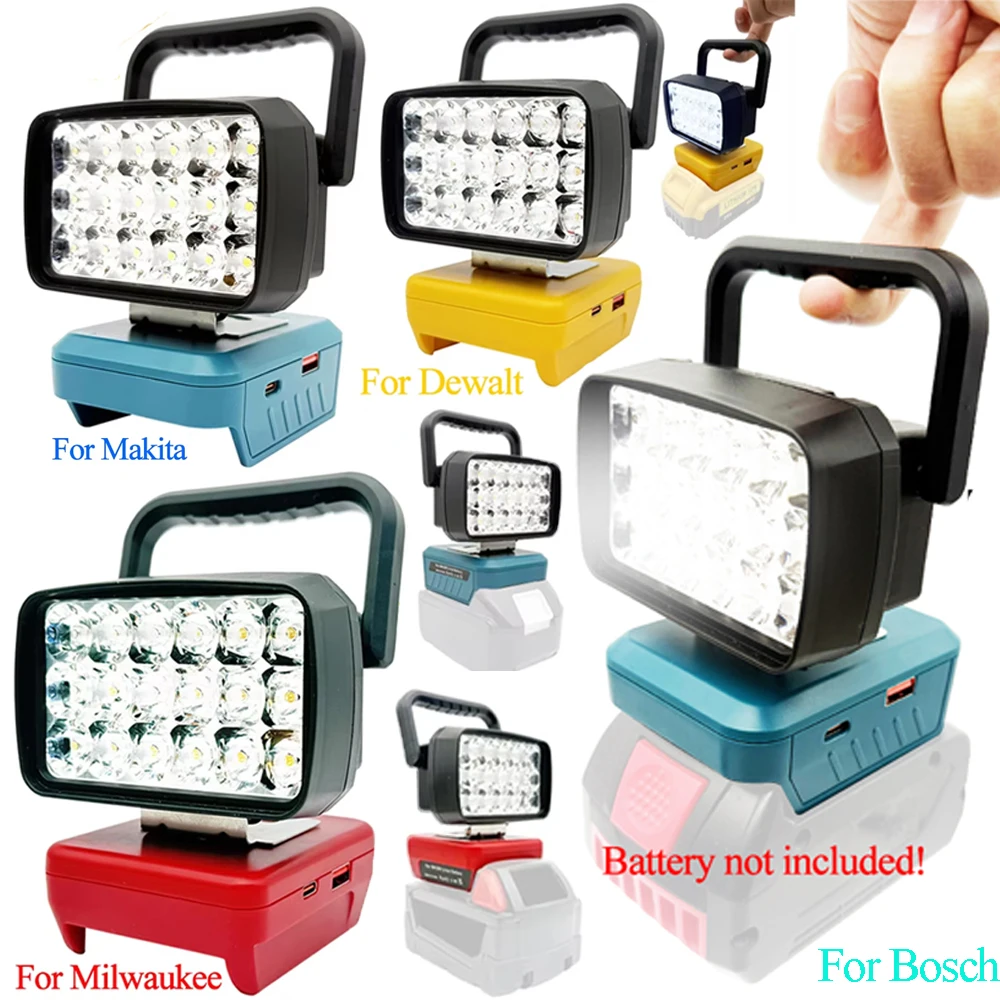 Tool Battery Work Light 2