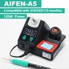AIFEN A5 Soldering station Compatible Soldering iron Tips C210 245 C115 Handle Soldering and rework station Electronic tooL 1