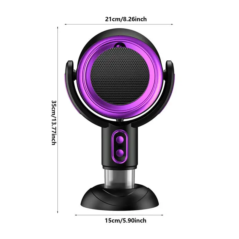 Portable Range Hood For Cooking Kitchen Hoods Table Range Hood Vent 2 Speed Exhaust Fan Retractable Negative Ion Air Purifier