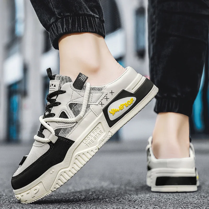 نعل سميك للرجال نصف شبشب مريح - الصورة 4