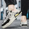 Men Casual Shoes Summer Breathable Thick Sole Comfortable Half Slippers Soft Bottom Non-slip One-foot Slip-on Closed Toe Slipper 4