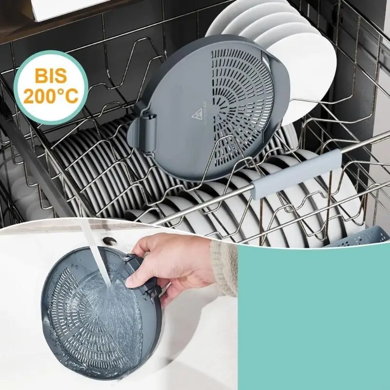 야채 과일 파스타용 주방 소쿠리 내열성 및 공간 절약형 N58D