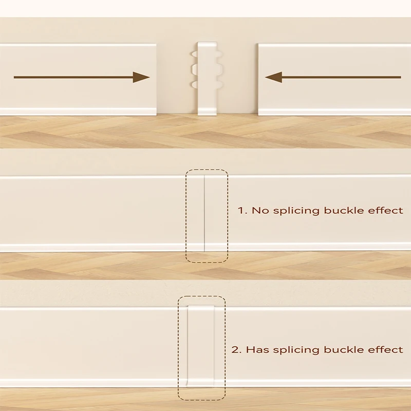 Cream Style Aluminum Alloy Skirting Line 6cm Diamond Flower White Apricot Gray Mesh Red Metal Stainless Steel Skirting Line