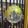 30cm PVC Inflatable Beach Ball English Version Earth Pattern Summer Outdoor Beach Swimming Toy Educational Toy Gift 2