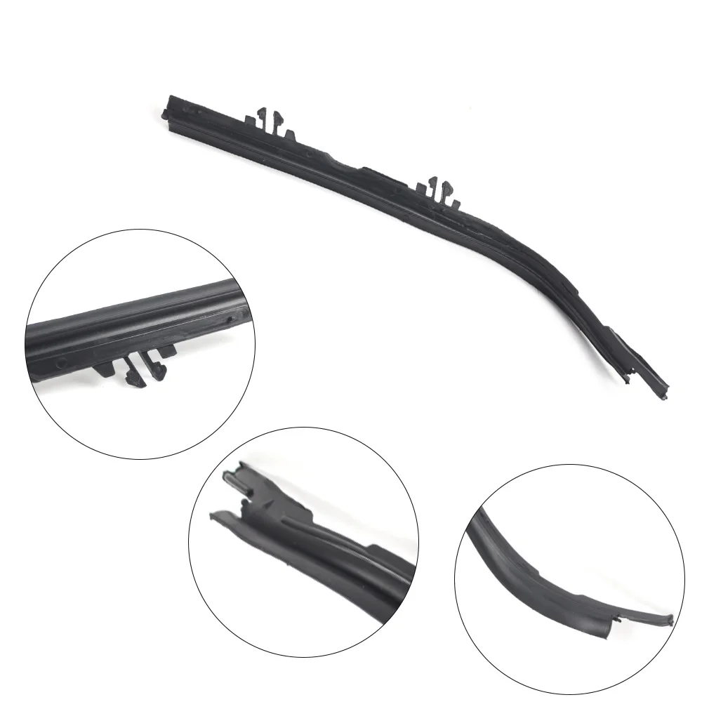 63128387513/63128387514 BMW E39 5 시리즈 1996 1997 1998 1999 고무 블랙 프론트 어퍼 헤드 라이트 가스켓 씰