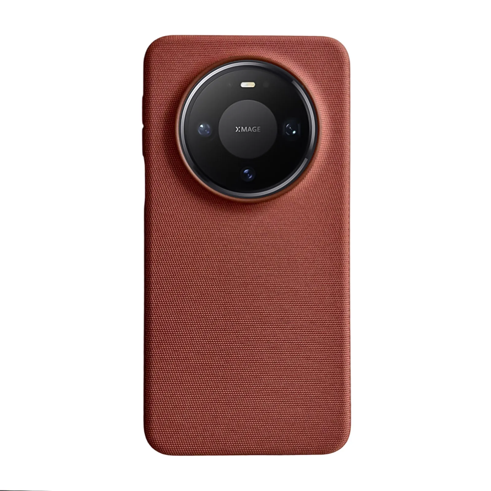 Premium Cloth Fabric Magnetic Wireless Charging Case with Metal Buttons and Anti‑Scratch Textured Back Cover