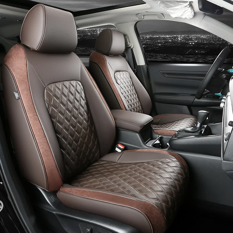 Car Seat Cover Specific For Honda Crv 2023 Model Nappa And Alcantara Mixed Durable Quality Full