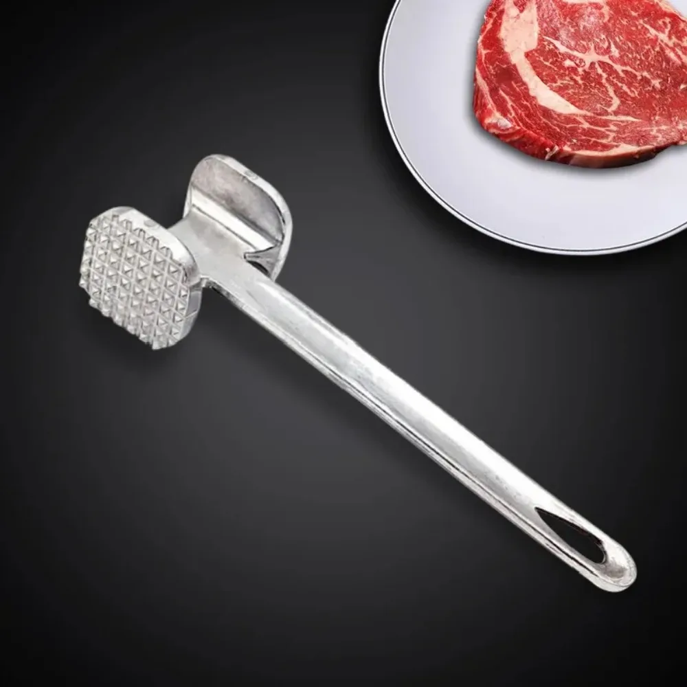 1Pcs Meat Tenderizer Hammer Kitchen Gadgets Multifunction Two Sides Loose Tenderizers Household Knock-sided Steak Pork Tools 5