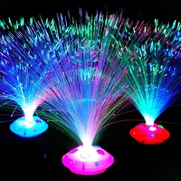 Colored LED Fiber Optic Light Night Lamp Holiday Christmas Wedding Decoration Stars Shine In The Dark Kids Toys Nighting Lamps 1