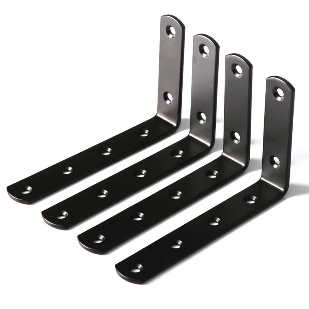 Shelf Support Folding Shelf Bracket Shelf Bracket TV Wall Mount Bracket L shape Shelf Brackets Heavy Duty Metal Cast Iron Wall Mounted