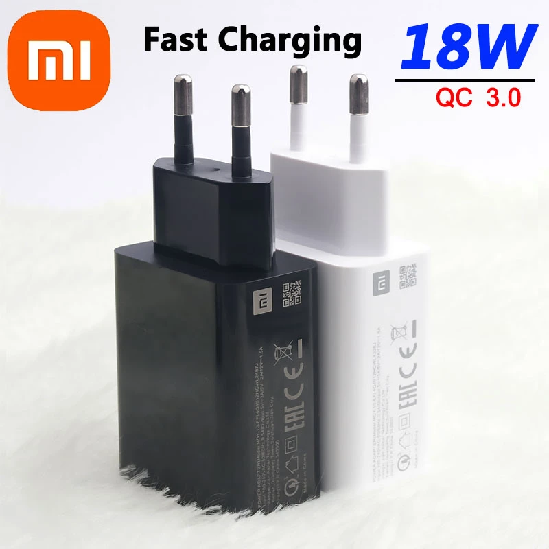 usb triple socket Xiaomi Mi 9 SE Fast Charger QC3.0 18W Quick Charge Adapter USB Type C Cable For Mi 9 8 se 6 9T A1 A2 Redmi Note 7 8 K20 k30 Pro charger 65w