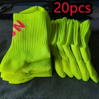 Running Socks Unisex Men Women Middle Tube Quickly Dry Outdoor Sports Marthon Bike Riding Fitness Training Crew Socks 1-20 pairs