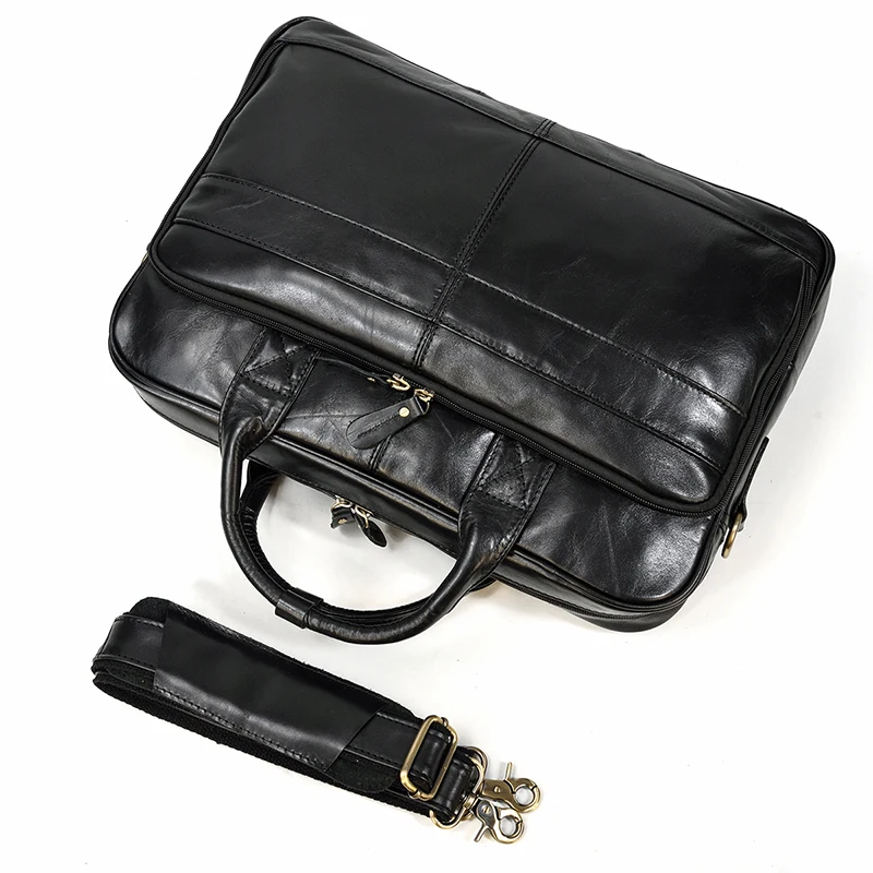 Laptop Bag 17 - Premium Leather (No. 1)