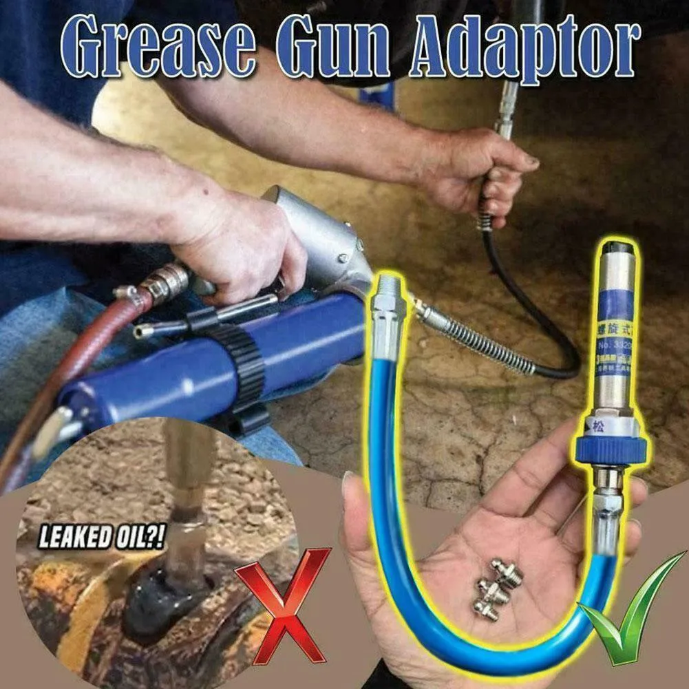 

High Pressure Grease Gun Coupler Coupling End Fitting Grease Mouth Adapter Connector Lock On Tool Accessories Free Shiping