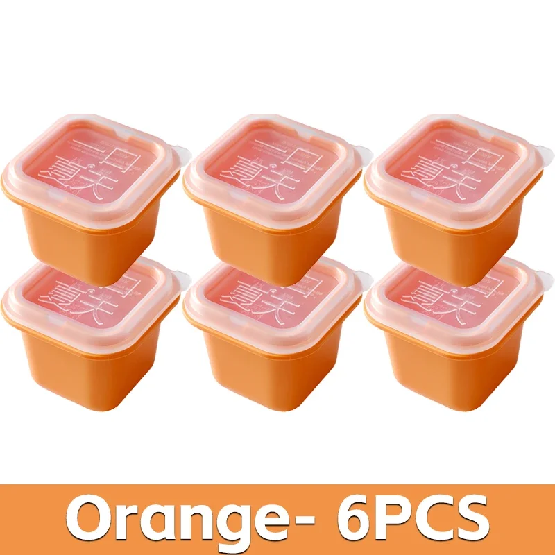 Orange- 6PCS