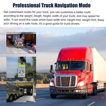 7 Inch Car GPS Navigation Car GPS Navigator 2023 Free Update Australia North America Europe Map Touch Screen Navigation System 6